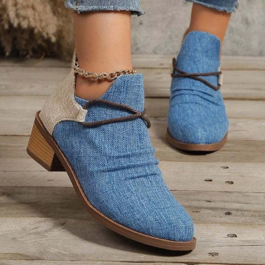 Stylish Block Heel Ankle Boots - ꫀꪶꫀᧁꪖꪀᥴꫀ꠸ᠻꪗ~ 𝔈𝔪𝔟𝔯𝔞𝔠𝔢 𝔈𝔩𝔢𝔤𝔞𝔫𝔠𝔢