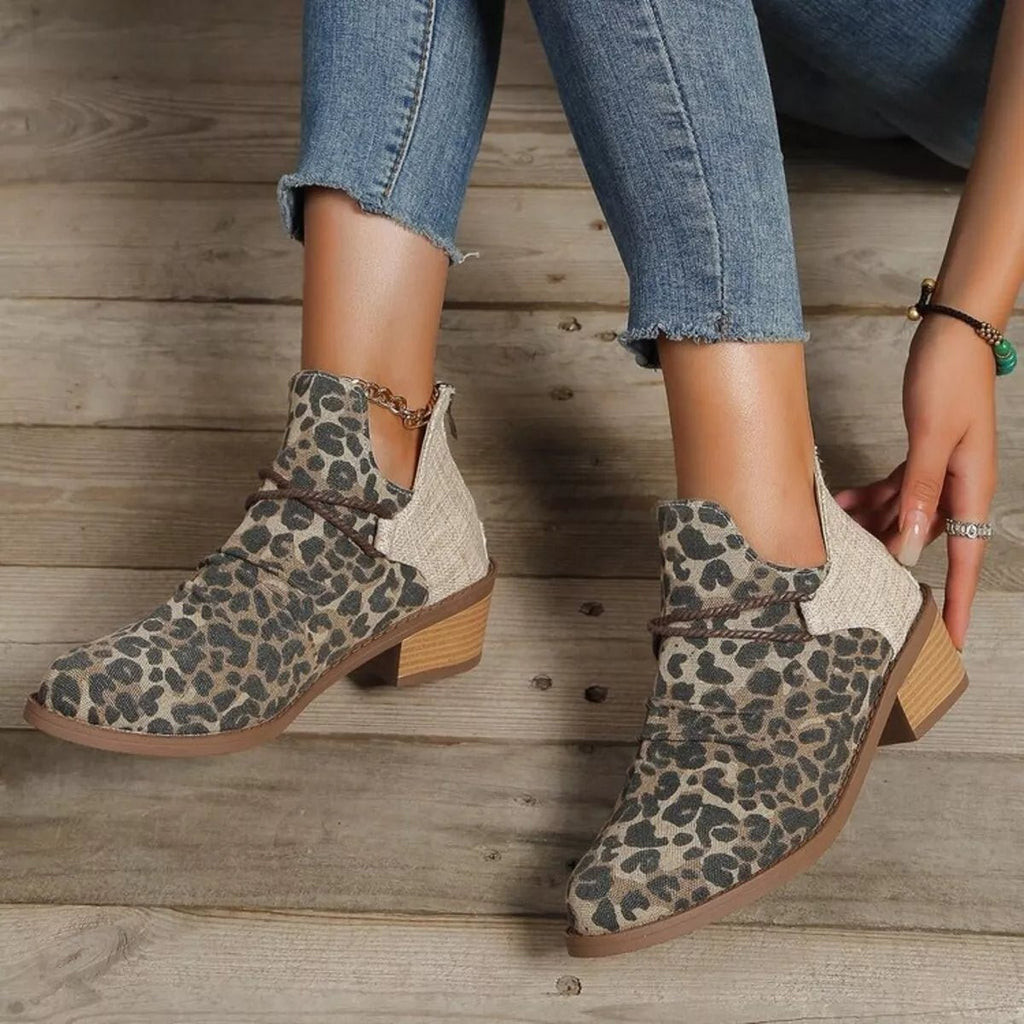 Stylish Block Heel Ankle Boots - ꫀꪶꫀᧁꪖꪀᥴꫀ꠸ᠻꪗ~ 𝔈𝔪𝔟𝔯𝔞𝔠𝔢 𝔈𝔩𝔢𝔤𝔞𝔫𝔠𝔢