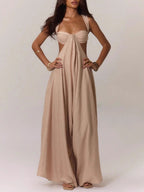 Neck Cutout Sweetheart Maxi Dress - ꫀꪶꫀᧁꪖꪀᥴꫀ꠸ᠻꪗ~ 𝔈𝔪𝔟𝔯𝔞𝔠𝔢 𝔈𝔩𝔢𝔤𝔞𝔫𝔠𝔢