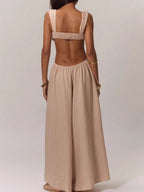Neck Cutout Sweetheart Maxi Dress - ꫀꪶꫀᧁꪖꪀᥴꫀ꠸ᠻꪗ~ 𝔈𝔪𝔟𝔯𝔞𝔠𝔢 𝔈𝔩𝔢𝔤𝔞𝔫𝔠𝔢