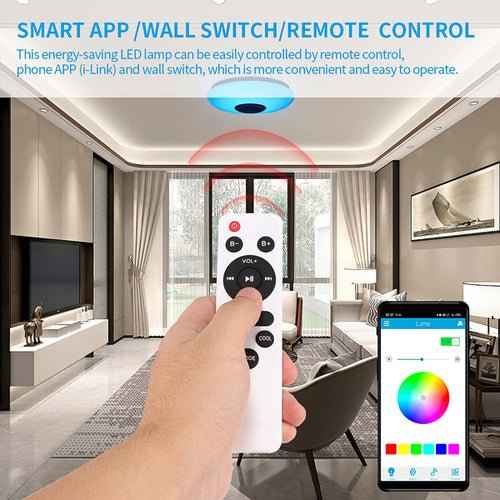 Bluetooth Wireless RGB Music Ceiling Light