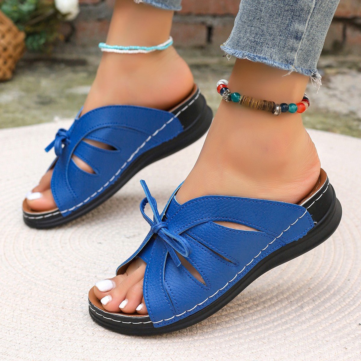 Elegant Women’s Casual Slippers - ꫀꪶꫀᧁꪖꪀᥴꫀ꠸ᠻꪗ~ 𝔈𝔪𝔟𝔯𝔞𝔠𝔢 𝔈𝔩𝔢𝔤𝔞𝔫𝔠𝔢