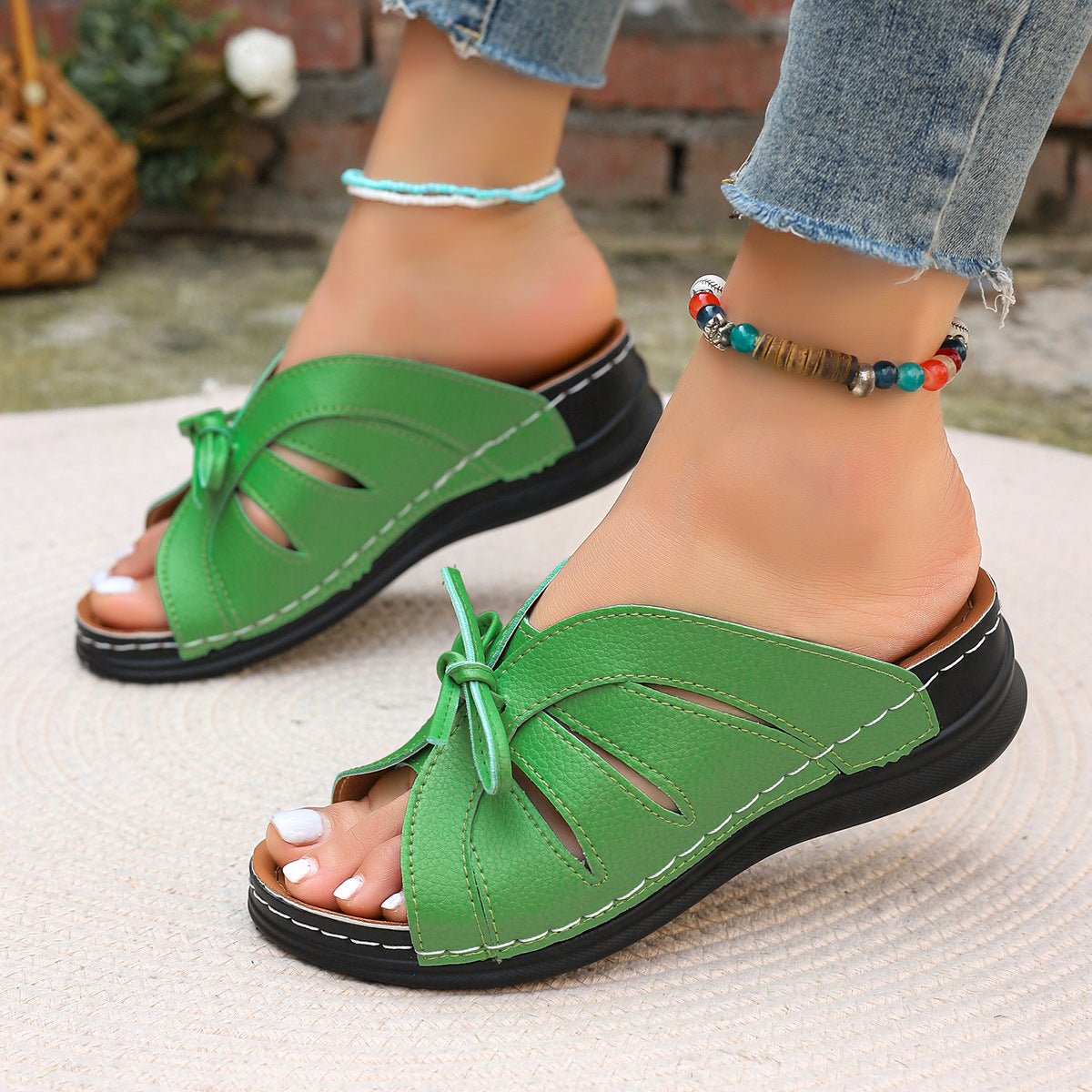 Elegant Women’s Casual Slippers - ꫀꪶꫀᧁꪖꪀᥴꫀ꠸ᠻꪗ~ 𝔈𝔪𝔟𝔯𝔞𝔠𝔢 𝔈𝔩𝔢𝔤𝔞𝔫𝔠𝔢