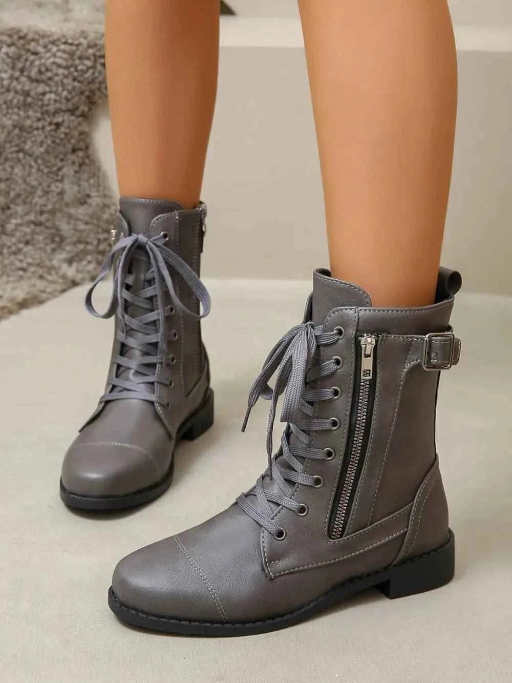 Boot Lover Leather : Lace-Up Boots