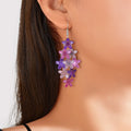 Fashion Flower Dangle Chandelier Earrings - ꫀꪶꫀᧁꪖꪀᥴꫀ꠸ᠻꪗ~ 𝔈𝔪𝔟𝔯𝔞𝔠𝔢 𝔈𝔩𝔢𝔤𝔞𝔫𝔠𝔢