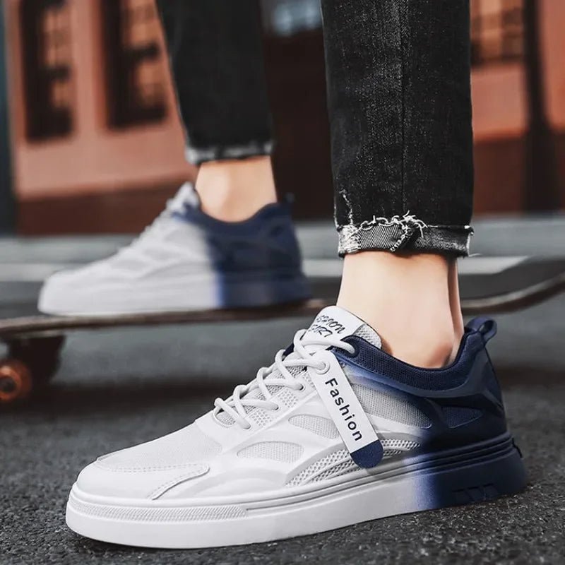 Fashion Men Lace - up Platform Tennis Shoes - ꫀꪶꫀᧁꪖꪀᥴꫀ꠸ᠻꪗ~ 𝔈𝔪𝔟𝔯𝔞𝔠𝔢 𝔈𝔩𝔢𝔤𝔞𝔫𝔠𝔢