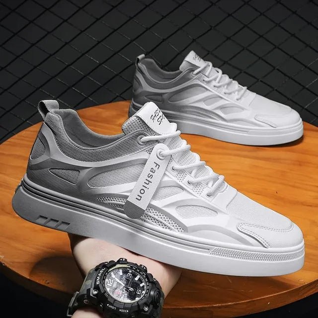 Fashion Men Lace - up Platform Tennis Shoes - ꫀꪶꫀᧁꪖꪀᥴꫀ꠸ᠻꪗ~ 𝔈𝔪𝔟𝔯𝔞𝔠𝔢 𝔈𝔩𝔢𝔤𝔞𝔫𝔠𝔢