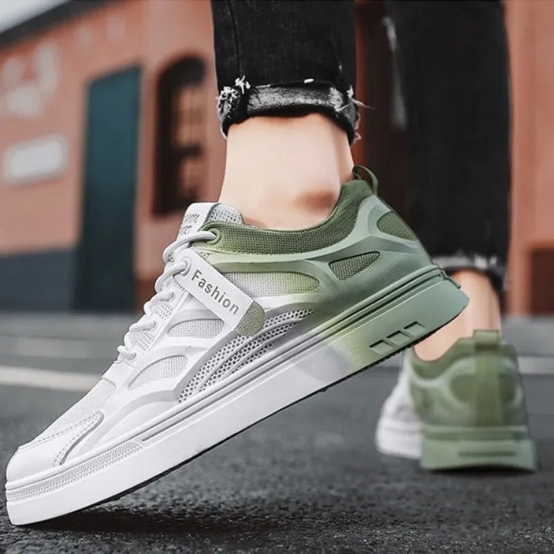 Fashion Men Lace - up Platform Tennis Shoes - ꫀꪶꫀᧁꪖꪀᥴꫀ꠸ᠻꪗ~ 𝔈𝔪𝔟𝔯𝔞𝔠𝔢 𝔈𝔩𝔢𝔤𝔞𝔫𝔠𝔢