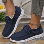 Fashion Round Toe Canvas Sneakers - ꫀꪶꫀᧁꪖꪀᥴꫀ꠸ᠻꪗ~ 𝔈𝔪𝔟𝔯𝔞𝔠𝔢 𝔈𝔩𝔢𝔤𝔞𝔫𝔠𝔢