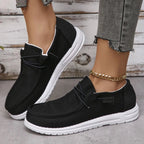 Fashion Round Toe Canvas Sneakers - ꫀꪶꫀᧁꪖꪀᥴꫀ꠸ᠻꪗ~ 𝔈𝔪𝔟𝔯𝔞𝔠𝔢 𝔈𝔩𝔢𝔤𝔞𝔫𝔠𝔢