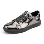 Fashionable Low Cut Shiny Flat Bottom Shoes - ꫀꪶꫀᧁꪖꪀᥴꫀ꠸ᠻꪗ~ 𝔈𝔪𝔟𝔯𝔞𝔠𝔢 𝔈𝔩𝔢𝔤𝔞𝔫𝔠𝔢