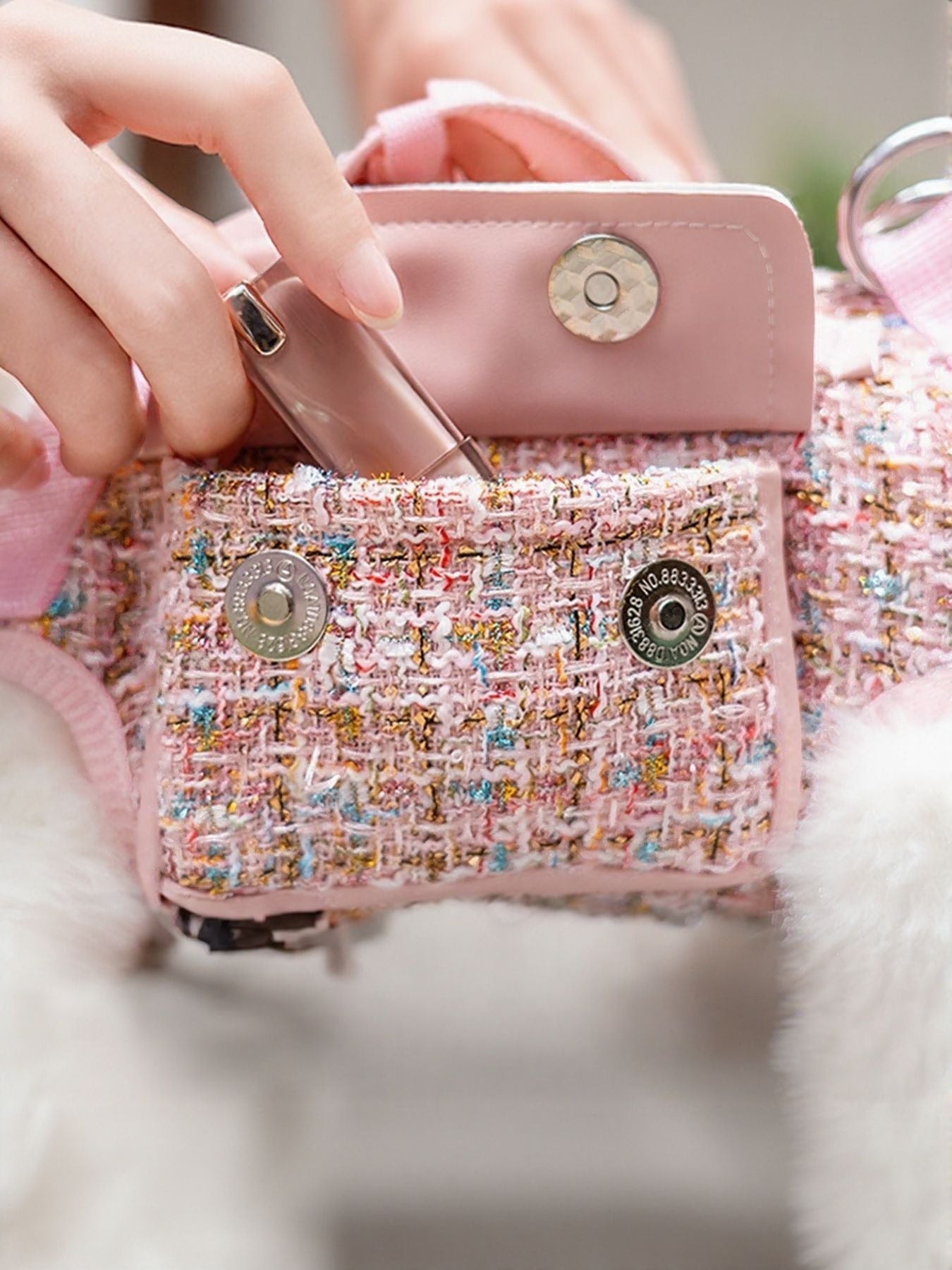 Fashionable Pet Harness With Strap - ꫀꪶꫀᧁꪖꪀᥴꫀ꠸ᠻꪗ~ 𝔈𝔪𝔟𝔯𝔞𝔠𝔢 𝔈𝔩𝔢𝔤𝔞𝔫𝔠𝔢