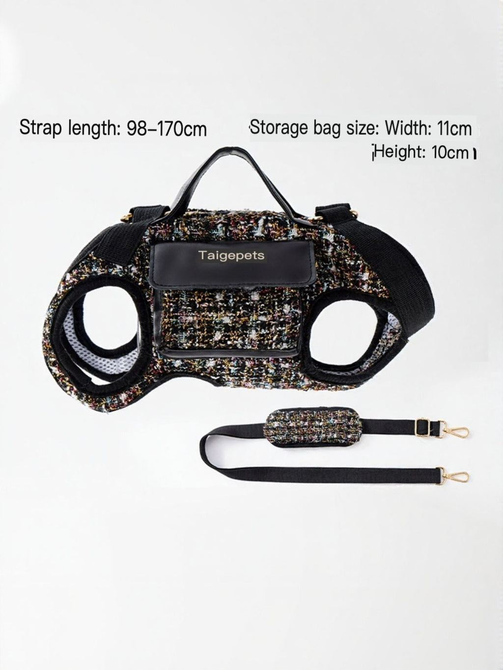 Fashionable Pet Harness With Strap - ꫀꪶꫀᧁꪖꪀᥴꫀ꠸ᠻꪗ~ 𝔈𝔪𝔟𝔯𝔞𝔠𝔢 𝔈𝔩𝔢𝔤𝔞𝔫𝔠𝔢