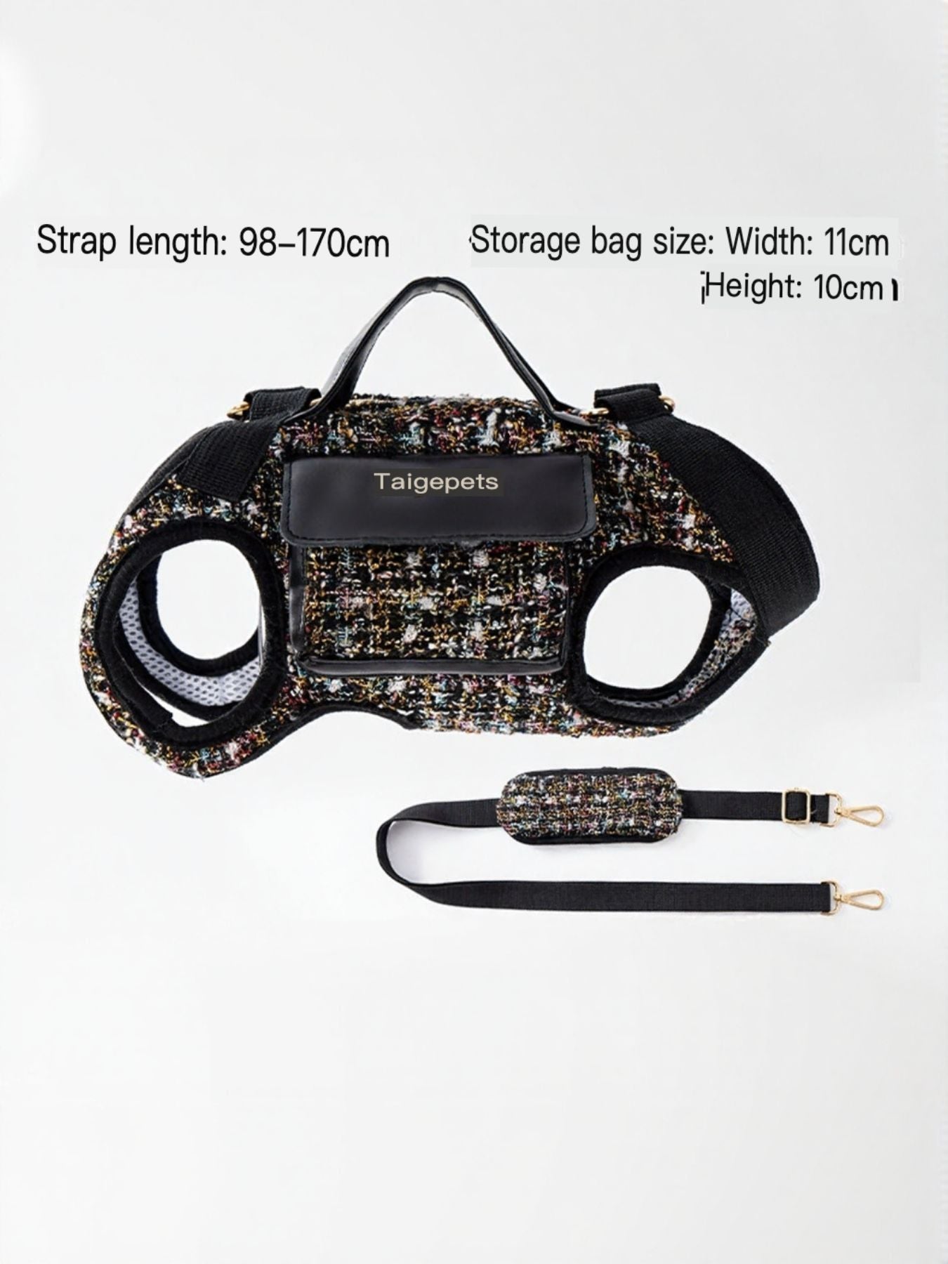 Fashionable Pet Harness With Strap - ꫀꪶꫀᧁꪖꪀᥴꫀ꠸ᠻꪗ~ 𝔈𝔪𝔟𝔯𝔞𝔠𝔢 𝔈𝔩𝔢𝔤𝔞𝔫𝔠𝔢