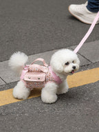 Fashionable Pet Harness With Strap - ꫀꪶꫀᧁꪖꪀᥴꫀ꠸ᠻꪗ~ 𝔈𝔪𝔟𝔯𝔞𝔠𝔢 𝔈𝔩𝔢𝔤𝔞𝔫𝔠𝔢