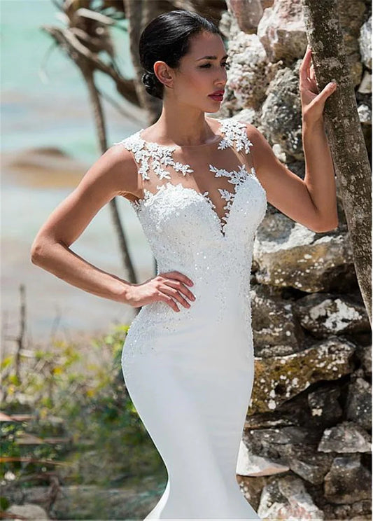 LORIE Sexy Mermaid Wedding Dress-2