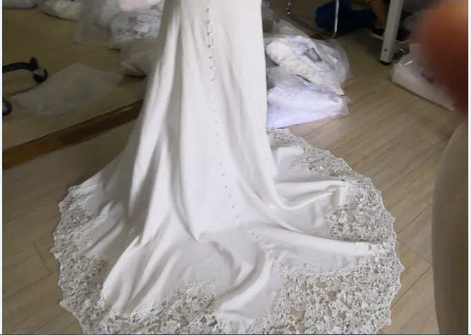 LORIE Sexy Mermaid Wedding Dress-3
