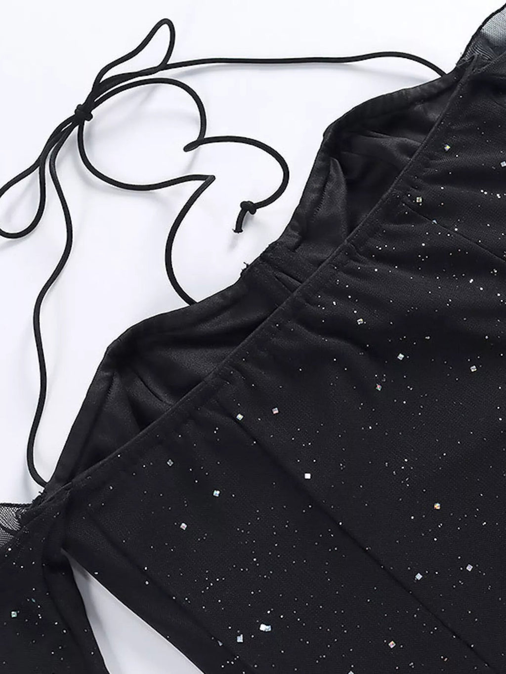 Glitter Mini Dress with Sleeves - ꫀꪶꫀᧁꪖꪀᥴꫀ꠸ᠻꪗ~ 𝔈𝔪𝔟𝔯𝔞𝔠𝔢 𝔈𝔩𝔢𝔤𝔞𝔫𝔠𝔢