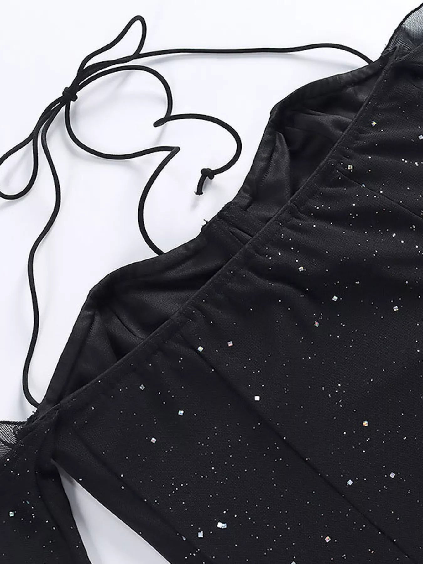 Glitter Mini Dress with Sleeves - ꫀꪶꫀᧁꪖꪀᥴꫀ꠸ᠻꪗ~ 𝔈𝔪𝔟𝔯𝔞𝔠𝔢 𝔈𝔩𝔢𝔤𝔞𝔫𝔠𝔢