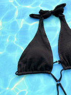 Trendy Halter Neck Side Tie One-Piece Swimsuit - ꫀꪶꫀᧁꪖꪀᥴꫀ꠸ᠻꪗ~ 𝔈𝔪𝔟𝔯𝔞𝔠𝔢 𝔈𝔩𝔢𝔤𝔞𝔫𝔠𝔢
