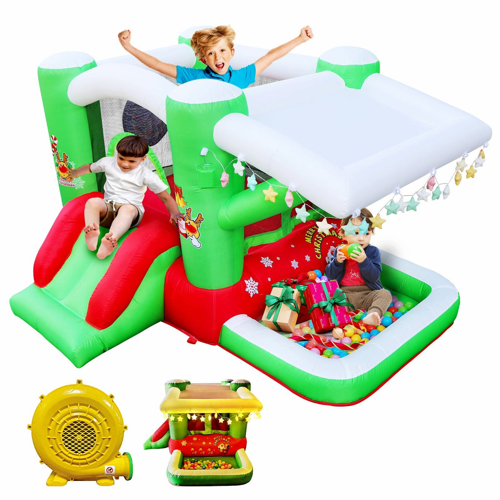 Jump 'n Slide Inflatable Bouncer for Kids - ꫀꪶꫀᧁꪖꪀᥴꫀ꠸ᠻꪗ~ 𝔈𝔪𝔟𝔯𝔞𝔠𝔢 𝔈𝔩𝔢𝔤𝔞𝔫𝔠𝔢