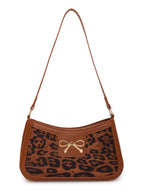 Leopard Leather Handbag With Bow - ꫀꪶꫀᧁꪖꪀᥴꫀ꠸ᠻꪗ~ 𝔈𝔪𝔟𝔯𝔞𝔠𝔢 𝔈𝔩𝔢𝔤𝔞𝔫𝔠𝔢