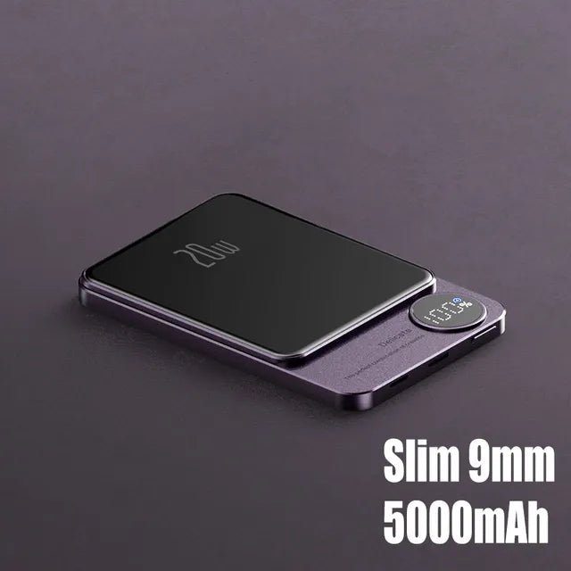 Magnetic Power Bank Wireless External Auxiliary Battery Pack - ꫀꪶꫀᧁꪖꪀᥴꫀ꠸ᠻꪗ~ 𝔈𝔪𝔟𝔯𝔞𝔠𝔢 𝔈𝔩𝔢𝔤𝔞𝔫𝔠𝔢