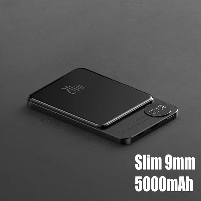 Magnetic Power Bank Wireless External Auxiliary Battery Pack - ꫀꪶꫀᧁꪖꪀᥴꫀ꠸ᠻꪗ~ 𝔈𝔪𝔟𝔯𝔞𝔠𝔢 𝔈𝔩𝔢𝔤𝔞𝔫𝔠𝔢