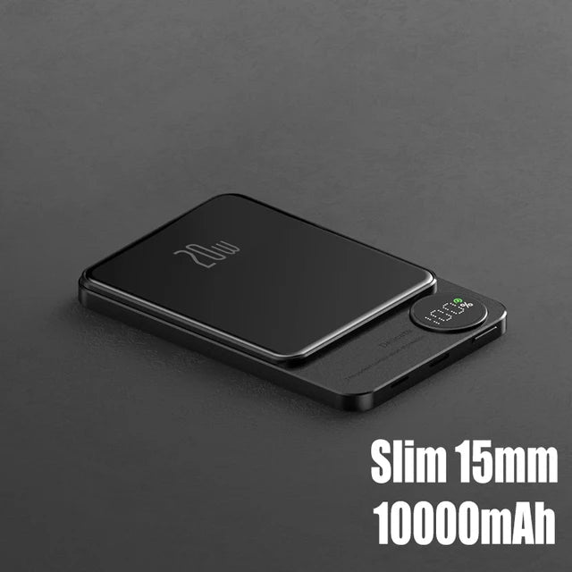 Magnetic Power Bank Wireless External Auxiliary Battery Pack - ꫀꪶꫀᧁꪖꪀᥴꫀ꠸ᠻꪗ~ 𝔈𝔪𝔟𝔯𝔞𝔠𝔢 𝔈𝔩𝔢𝔤𝔞𝔫𝔠𝔢