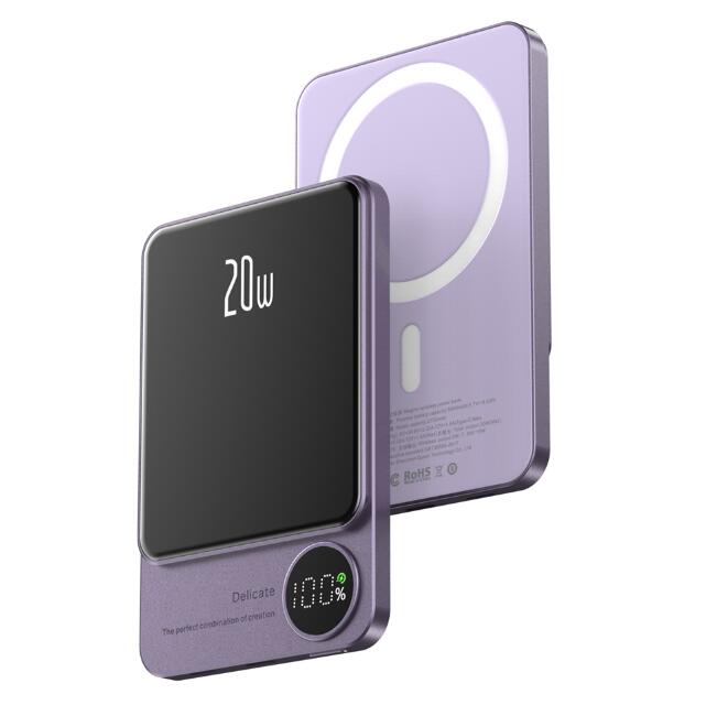 Magnetic Power Bank Wireless External Auxiliary Battery Pack - ꫀꪶꫀᧁꪖꪀᥴꫀ꠸ᠻꪗ~ 𝔈𝔪𝔟𝔯𝔞𝔠𝔢 𝔈𝔩𝔢𝔤𝔞𝔫𝔠𝔢