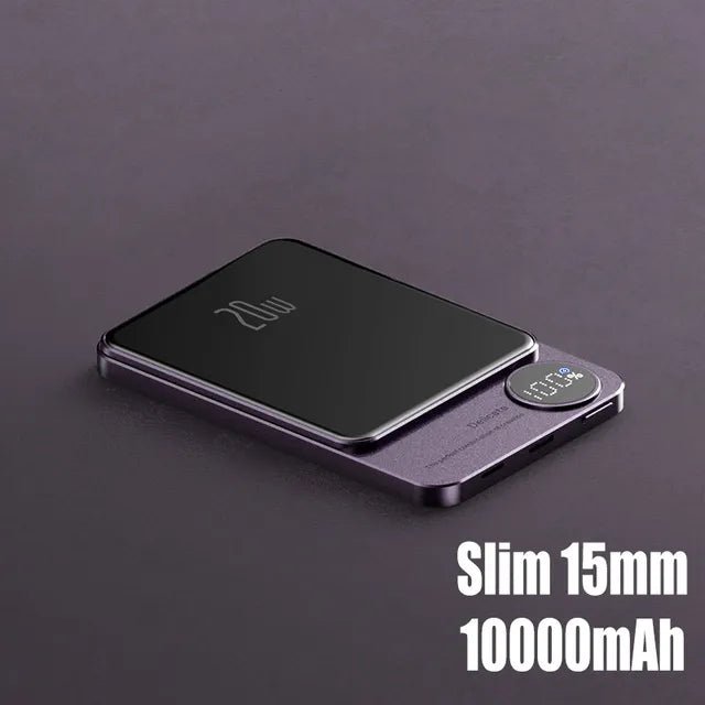 Magnetic Power Bank Wireless External Auxiliary Battery Pack - ꫀꪶꫀᧁꪖꪀᥴꫀ꠸ᠻꪗ~ 𝔈𝔪𝔟𝔯𝔞𝔠𝔢 𝔈𝔩𝔢𝔤𝔞𝔫𝔠𝔢