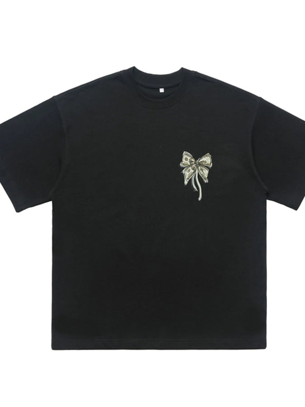 Men's Bow Graphic Oversized T-Shirt - ꫀꪶꫀᧁꪖꪀᥴꫀ꠸ᠻꪗ~ 𝔈𝔪𝔟𝔯𝔞𝔠𝔢 𝔈𝔩𝔢𝔤𝔞𝔫𝔠𝔢