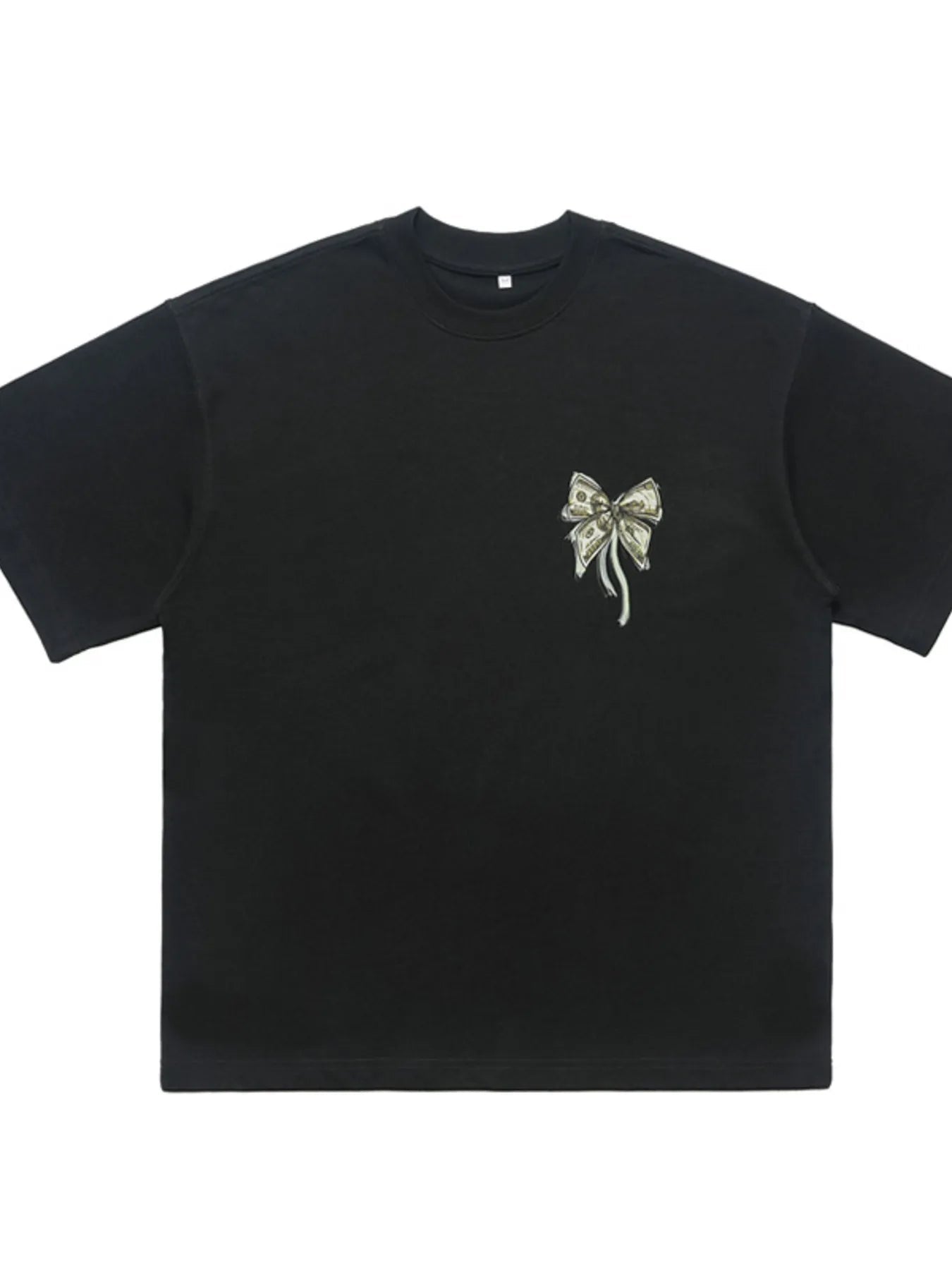 Men's Bow Graphic Oversized T-Shirt - ꫀꪶꫀᧁꪖꪀᥴꫀ꠸ᠻꪗ~ 𝔈𝔪𝔟𝔯𝔞𝔠𝔢 𝔈𝔩𝔢𝔤𝔞𝔫𝔠𝔢