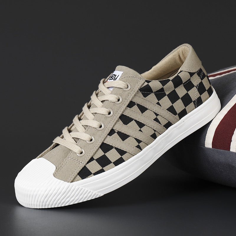 Mens Canvas Low Top Fashion Shoes - ꫀꪶꫀᧁꪖꪀᥴꫀ꠸ᠻꪗ~ 𝔈𝔪𝔟𝔯𝔞𝔠𝔢 𝔈𝔩𝔢𝔤𝔞𝔫𝔠𝔢
