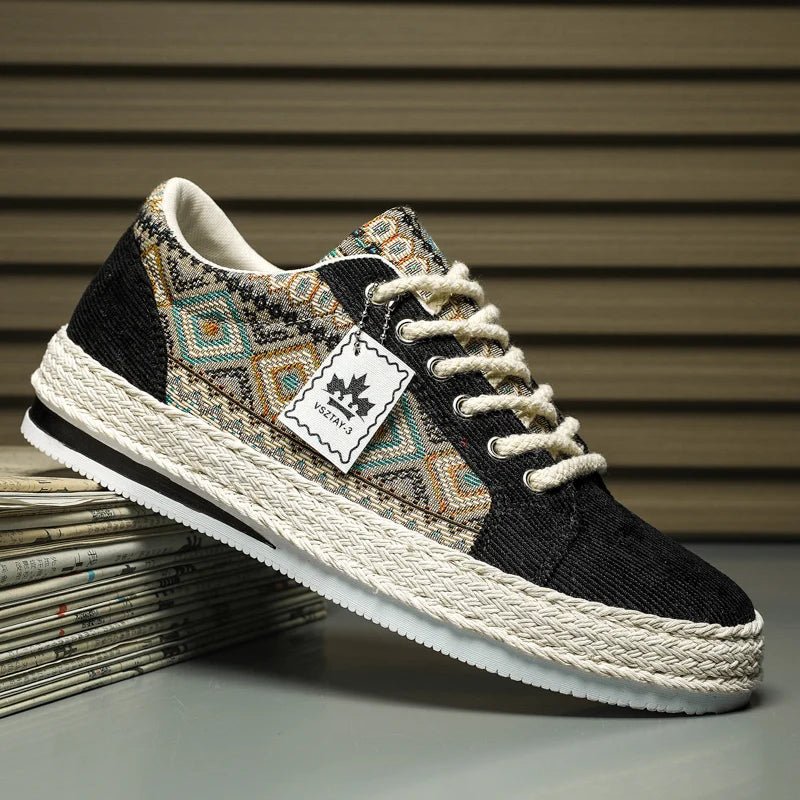 Mens Espadrilles Flat Canvas Sneakers - ꫀꪶꫀᧁꪖꪀᥴꫀ꠸ᠻꪗ~ 𝔈𝔪𝔟𝔯𝔞𝔠𝔢 𝔈𝔩𝔢𝔤𝔞𝔫𝔠𝔢