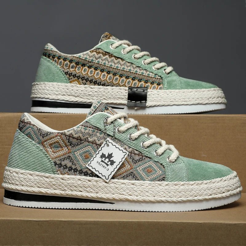 Mens Espadrilles Flat Canvas Sneakers - ꫀꪶꫀᧁꪖꪀᥴꫀ꠸ᠻꪗ~ 𝔈𝔪𝔟𝔯𝔞𝔠𝔢 𝔈𝔩𝔢𝔤𝔞𝔫𝔠𝔢