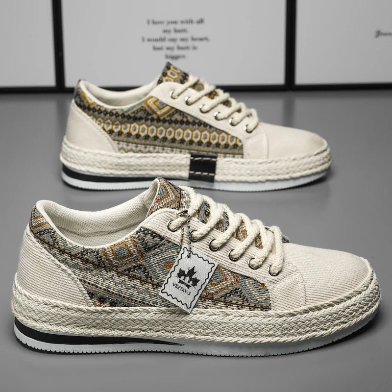 Mens Espadrilles Flat Canvas Sneakers - ꫀꪶꫀᧁꪖꪀᥴꫀ꠸ᠻꪗ~ 𝔈𝔪𝔟𝔯𝔞𝔠𝔢 𝔈𝔩𝔢𝔤𝔞𝔫𝔠𝔢