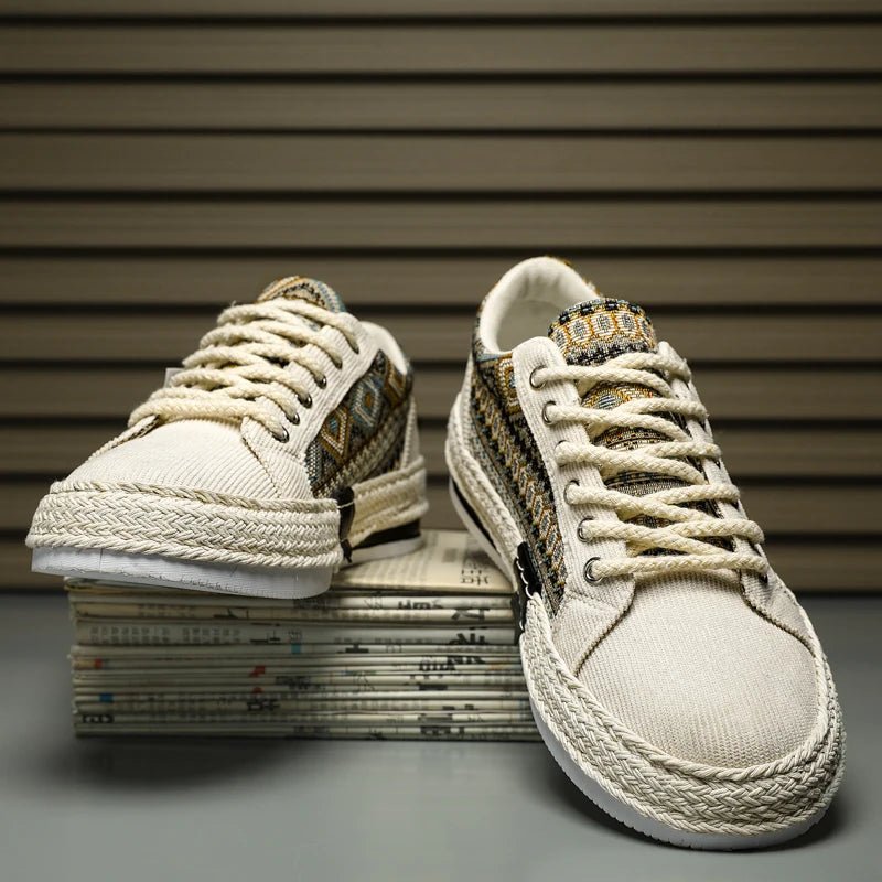 Mens Espadrilles Flat Canvas Sneakers - ꫀꪶꫀᧁꪖꪀᥴꫀ꠸ᠻꪗ~ 𝔈𝔪𝔟𝔯𝔞𝔠𝔢 𝔈𝔩𝔢𝔤𝔞𝔫𝔠𝔢