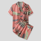 Men's Full Size Button Up Shirt and Shorts Set - ꫀꪶꫀᧁꪖꪀᥴꫀ꠸ᠻꪗ~ 𝔈𝔪𝔟𝔯𝔞𝔠𝔢 𝔈𝔩𝔢𝔤𝔞𝔫𝔠𝔢