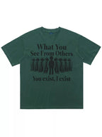 Men's Graphic What You Feel Half Sleeve T-Shirt - ꫀꪶꫀᧁꪖꪀᥴꫀ꠸ᠻꪗ~ 𝔈𝔪𝔟𝔯𝔞𝔠𝔢 𝔈𝔩𝔢𝔤𝔞𝔫𝔠𝔢