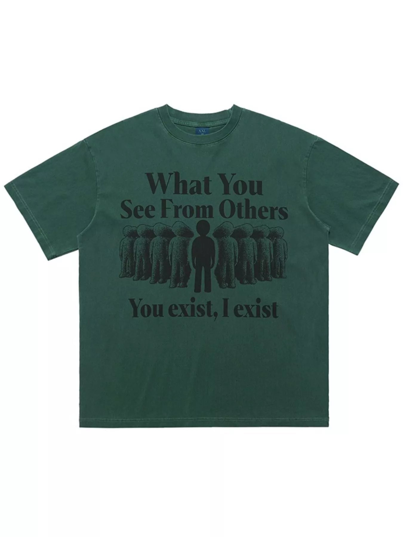 Men's Graphic What You Feel Half Sleeve T-Shirt - ꫀꪶꫀᧁꪖꪀᥴꫀ꠸ᠻꪗ~ 𝔈𝔪𝔟𝔯𝔞𝔠𝔢 𝔈𝔩𝔢𝔤𝔞𝔫𝔠𝔢