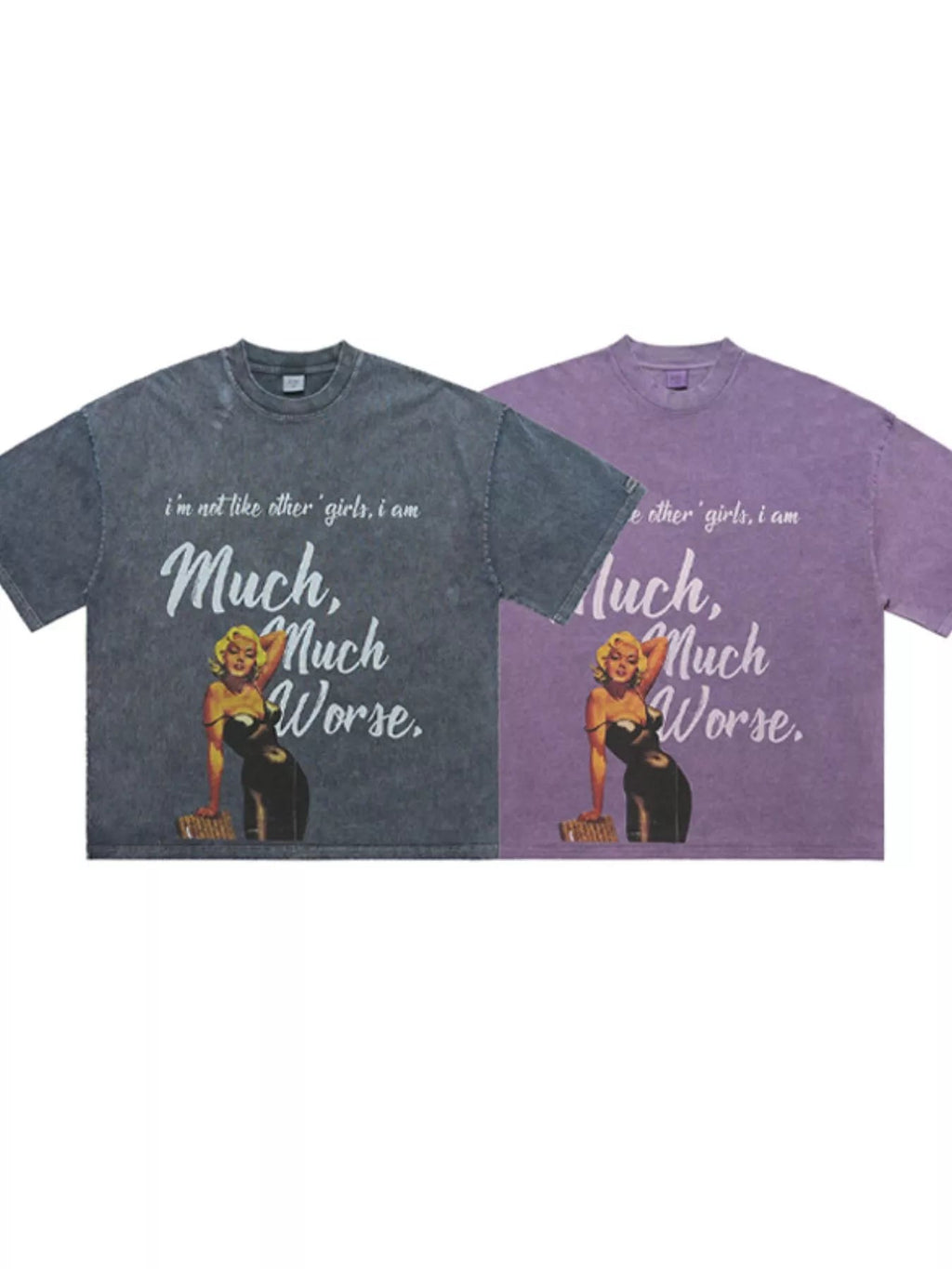 Men's Graphic Much More Worse Sleeve T-Shirt - ꫀꪶꫀᧁꪖꪀᥴꫀ꠸ᠻꪗ~ 𝔈𝔪𝔟𝔯𝔞𝔠𝔢 𝔈𝔩𝔢𝔤𝔞𝔫𝔠𝔢