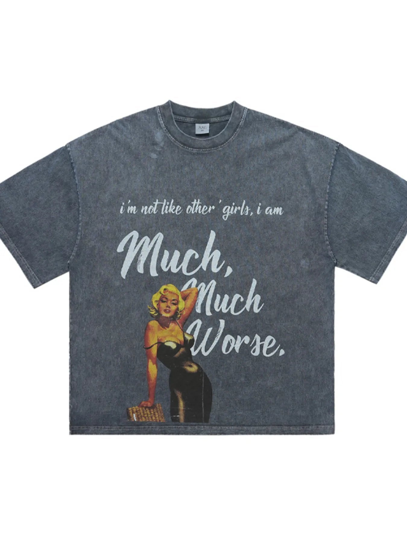 Men's Graphic Much More Worse Sleeve T-Shirt - ꫀꪶꫀᧁꪖꪀᥴꫀ꠸ᠻꪗ~ 𝔈𝔪𝔟𝔯𝔞𝔠𝔢 𝔈𝔩𝔢𝔤𝔞𝔫𝔠𝔢