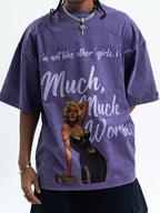 Men's Graphic Much More Worse Sleeve T-Shirt - ꫀꪶꫀᧁꪖꪀᥴꫀ꠸ᠻꪗ~ 𝔈𝔪𝔟𝔯𝔞𝔠𝔢 𝔈𝔩𝔢𝔤𝔞𝔫𝔠𝔢