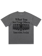 Men's Graphic What You Feel Half Sleeve T-Shirt - ꫀꪶꫀᧁꪖꪀᥴꫀ꠸ᠻꪗ~ 𝔈𝔪𝔟𝔯𝔞𝔠𝔢 𝔈𝔩𝔢𝔤𝔞𝔫𝔠𝔢