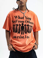 Men's Graphic What You Feel Half Sleeve T-Shirt - ꫀꪶꫀᧁꪖꪀᥴꫀ꠸ᠻꪗ~ 𝔈𝔪𝔟𝔯𝔞𝔠𝔢 𝔈𝔩𝔢𝔤𝔞𝔫𝔠𝔢