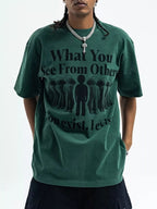Men's Graphic What You Feel Half Sleeve T-Shirt - ꫀꪶꫀᧁꪖꪀᥴꫀ꠸ᠻꪗ~ 𝔈𝔪𝔟𝔯𝔞𝔠𝔢 𝔈𝔩𝔢𝔤𝔞𝔫𝔠𝔢
