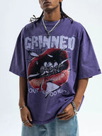 Men's Graphic Grinned Short Sleeve T-Shirt - ꫀꪶꫀᧁꪖꪀᥴꫀ꠸ᠻꪗ~ 𝔈𝔪𝔟𝔯𝔞𝔠𝔢 𝔈𝔩𝔢𝔤𝔞𝔫𝔠𝔢