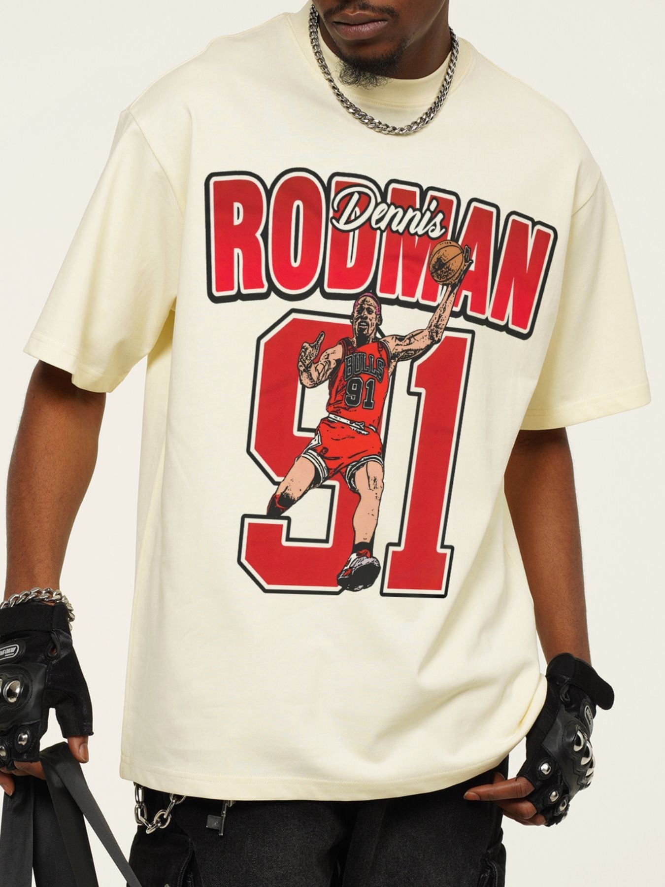 Men's Graphic Vintage Rodman T-Shirt - ꫀꪶꫀᧁꪖꪀᥴꫀ꠸ᠻꪗ~ 𝔈𝔪𝔟𝔯𝔞𝔠𝔢 𝔈𝔩𝔢𝔤𝔞𝔫𝔠𝔢