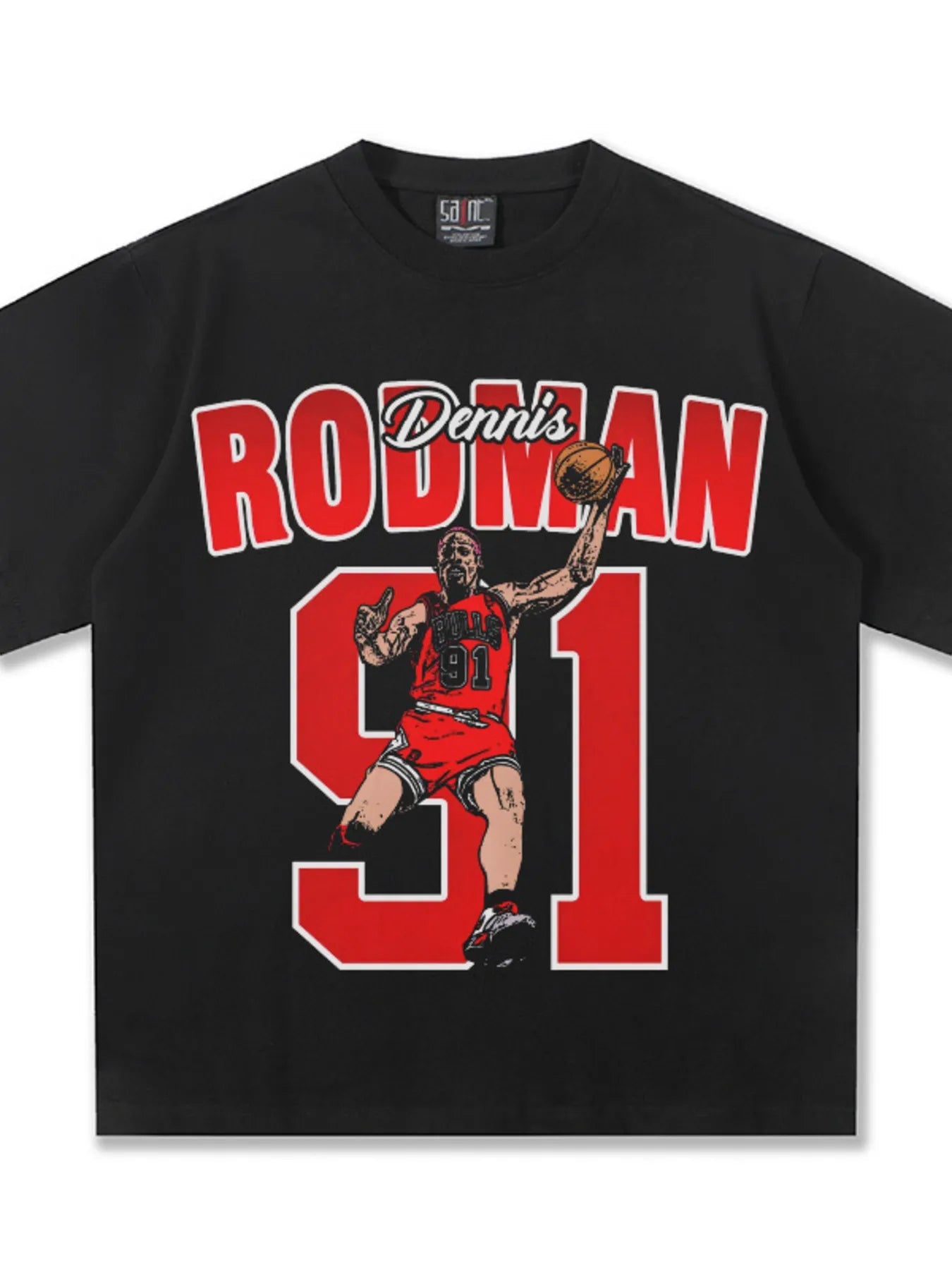 Men's Graphic Vintage Rodman T-Shirt - ꫀꪶꫀᧁꪖꪀᥴꫀ꠸ᠻꪗ~ 𝔈𝔪𝔟𝔯𝔞𝔠𝔢 𝔈𝔩𝔢𝔤𝔞𝔫𝔠𝔢